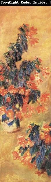 Claude Monet Red Azaleas in a Pot